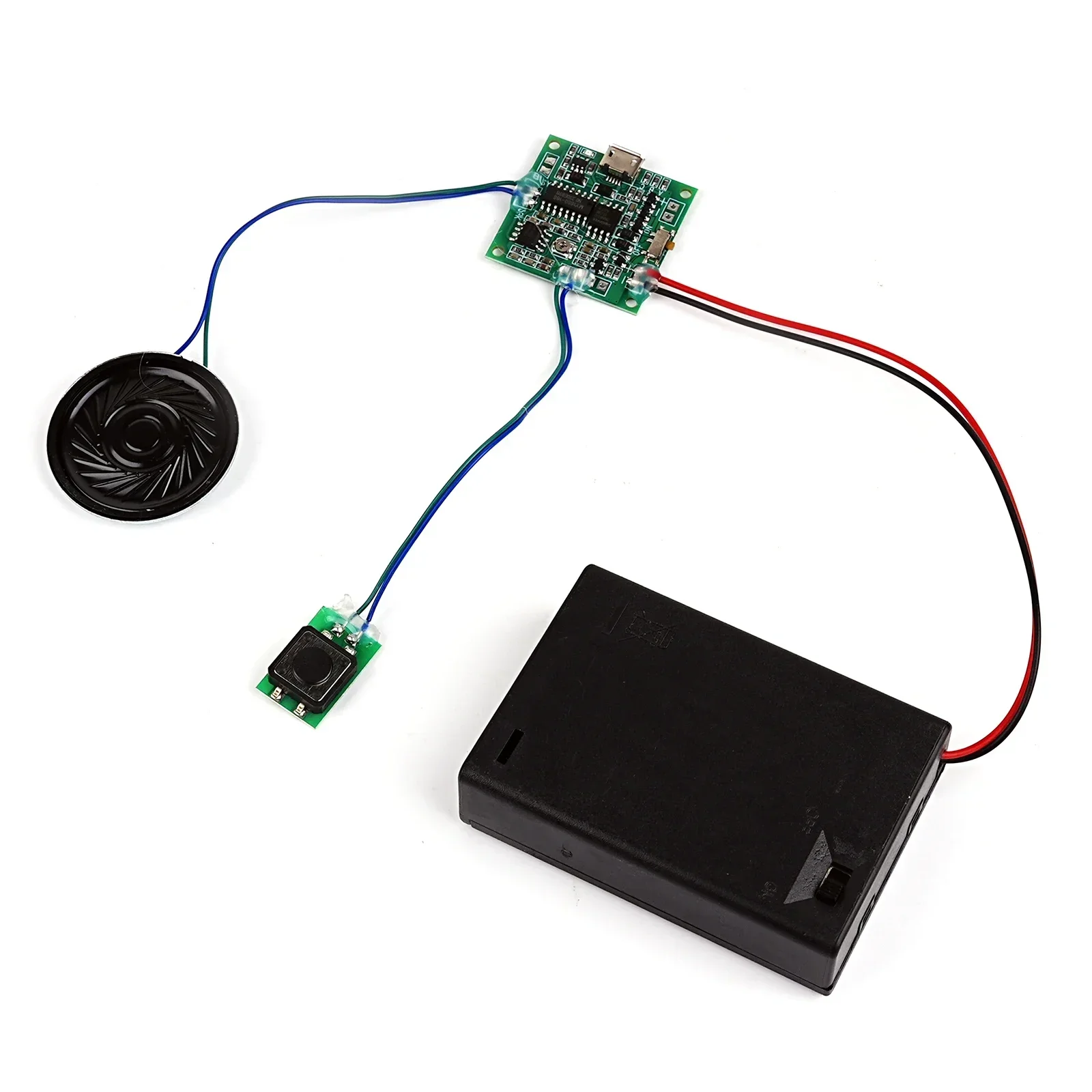

8M Programmable Audio Module MP3/WAV Player with Button Control Board for DIY Projects