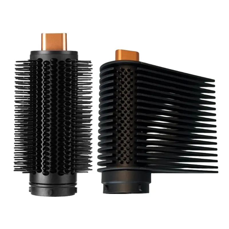 YCOC-Round Volumizing Brush+Tension Comb Brush For Dyson Airwrap HS01/05/08 Attachments For Dry Fast Smooth Add Big Volume A