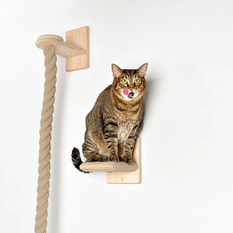 Cat Tree Scrapers Tower Scrapers for Cats, Training Supplies, Wall Climbing Set, Playground for Pet Supplies