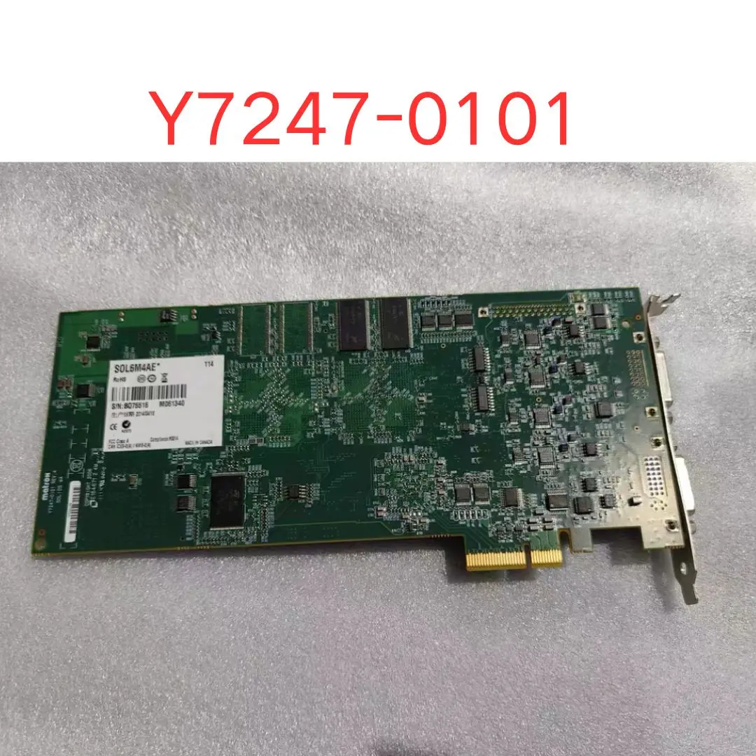 used Y7247-0101 REV. A Solios eA Image Acquisition Card test OK Fast shipping