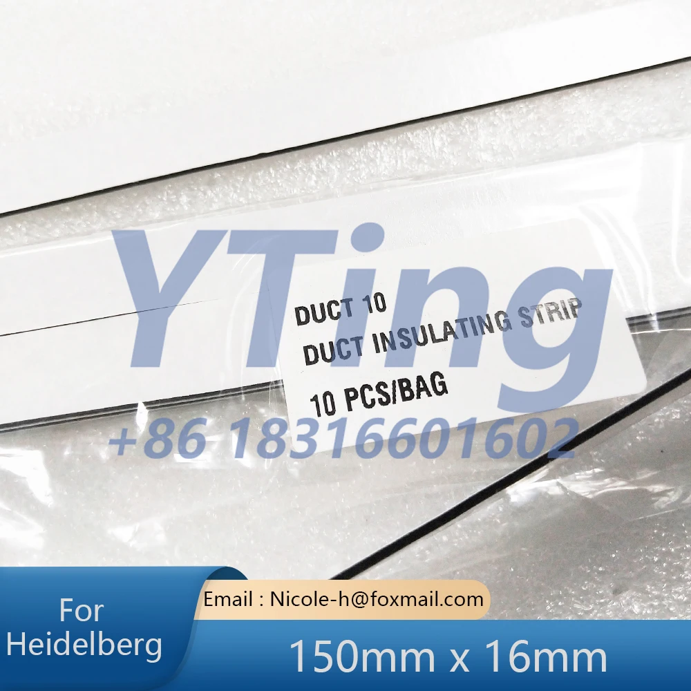 1 Bag(10pcs) 91.008.044 Insulation Strips to Fit Under the Edge of an Ink Duct Block.