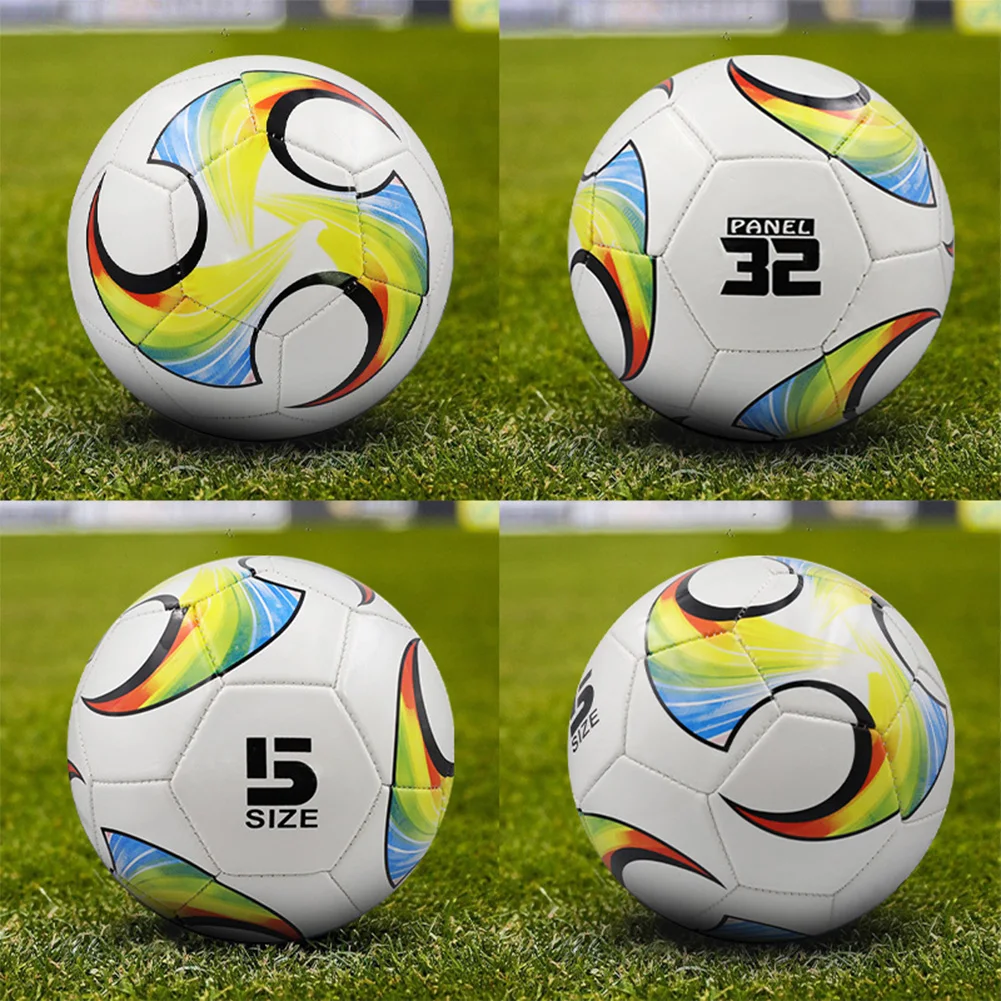 子供のためのサッカーボール、一致トレーニングサッカー、スポーツ玩具、マッチ、曲線、高品質、耐久性、男の子と女の子へのギフト、チーム、サイズ5