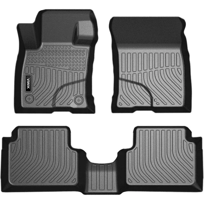 

Floor Mats For Toyota Prius 2023-2024 All Weather Rubber Liners Waterproof TPE United States