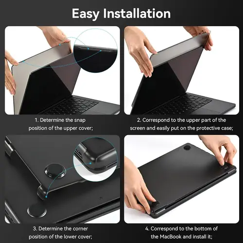 Imagen 2 del producto Funda para Laptop 2026, Compatible con Macbook Pro 14 Pulgadas M5 M4 M3 M2 M1 Pro/Max Chip 2026-2021 A3434 A3112 A3185 A3401 A2918 A2992 A2779 A2442