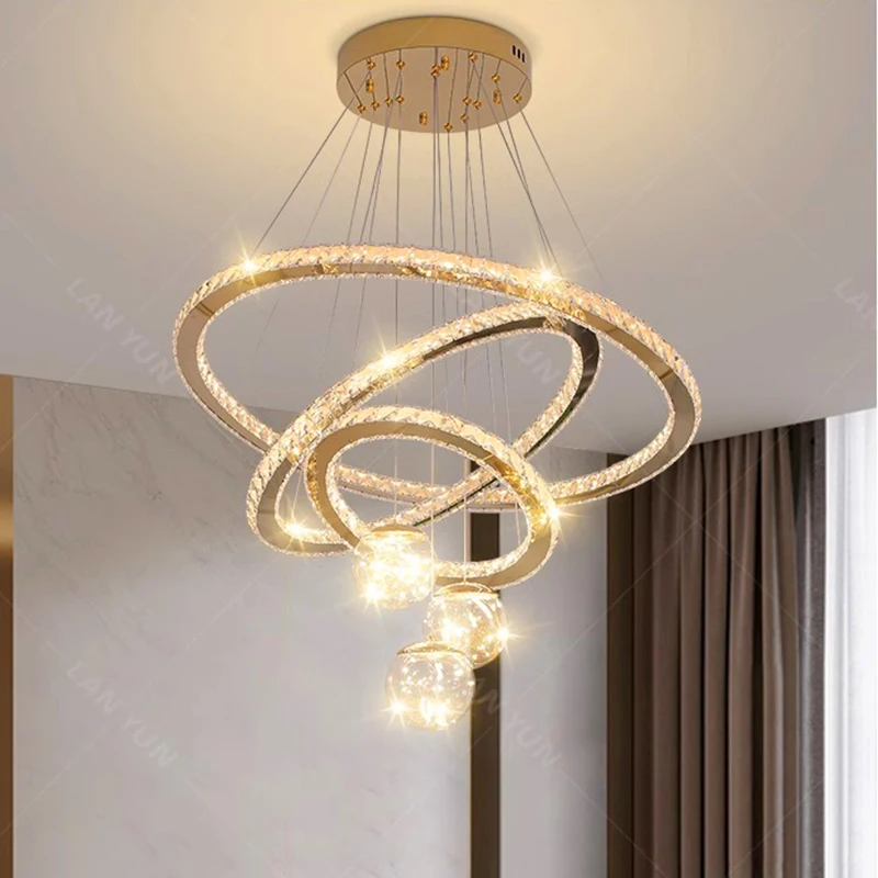 

home decorationPendant lights, luxury crystal living room chandelier, bedroom Pendant lamp, ceiling light, indoor lighting