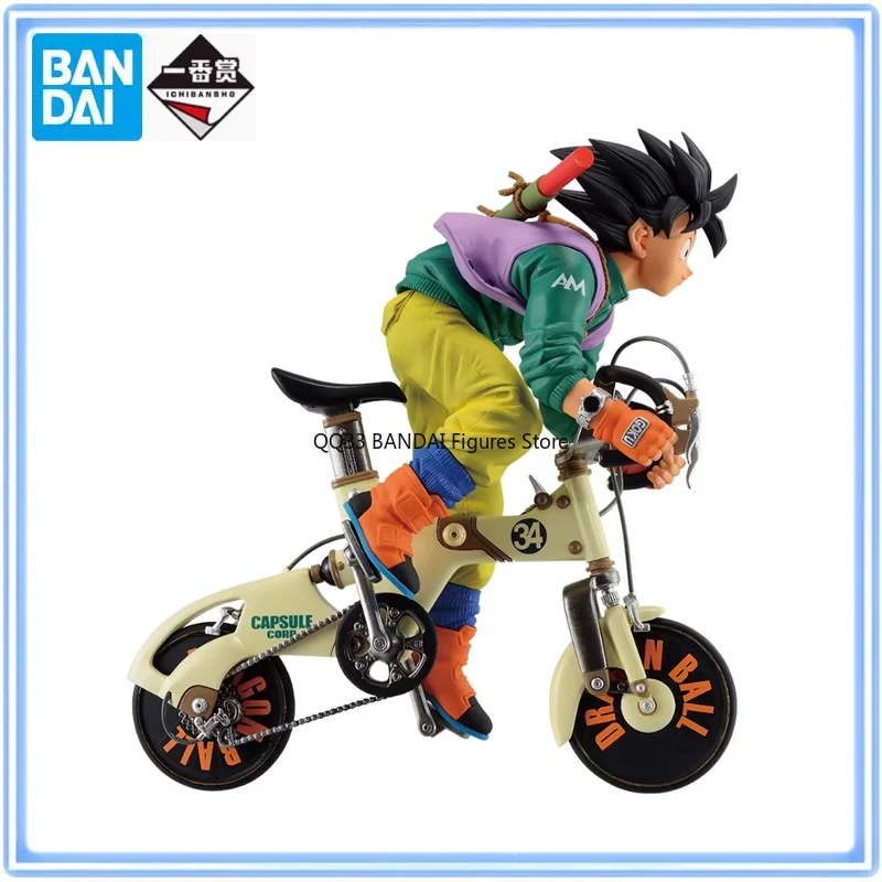 

Bandai Ichiban Kuji Dragon Ball SNAP COLLECTION Son Goku&Bicycle Figure Prize A Anime Action Figure Model Collectibles Gift