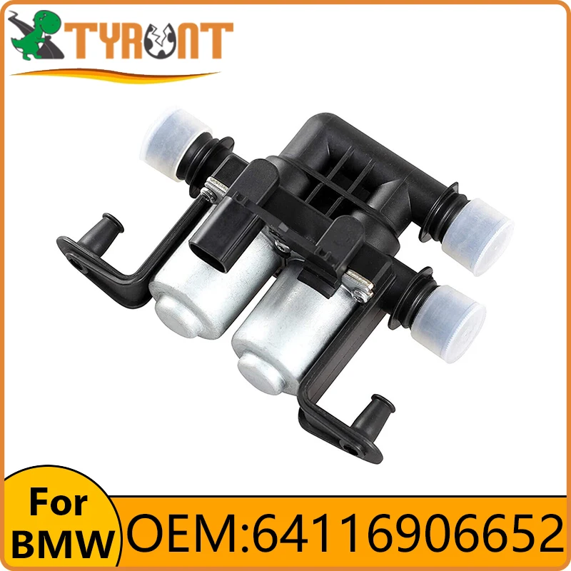 TYRNT Heater Control Water Valve 64116906652 For BMW 5 6 7 Series E60 E53 X5 E61 E63 E64 E65 E66 ALPINA Inlet Warm Valve Suit