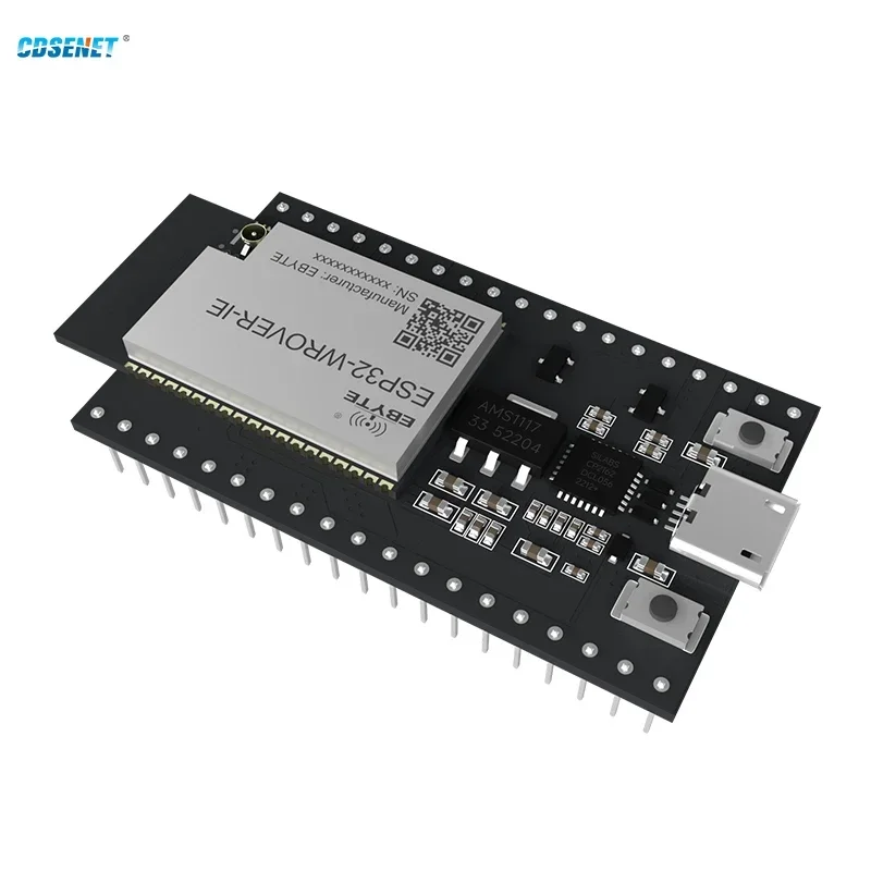 Test Kits ESP32 WROVER 2.4G WIFI Module ESP32-D0WD-V3 CDSENET ESP32-WROVER-IE 20dbm 400m Dual Core Mcu Soc Ipex Wearable IoT