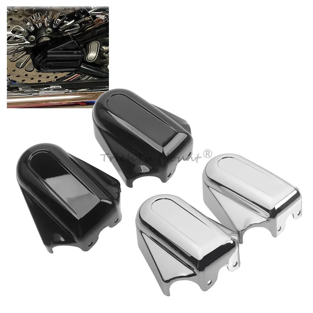 

Left And Right Axel Covers And Necessary Mounting Hardwar Compatible For Harley Softail® 2008-later Models