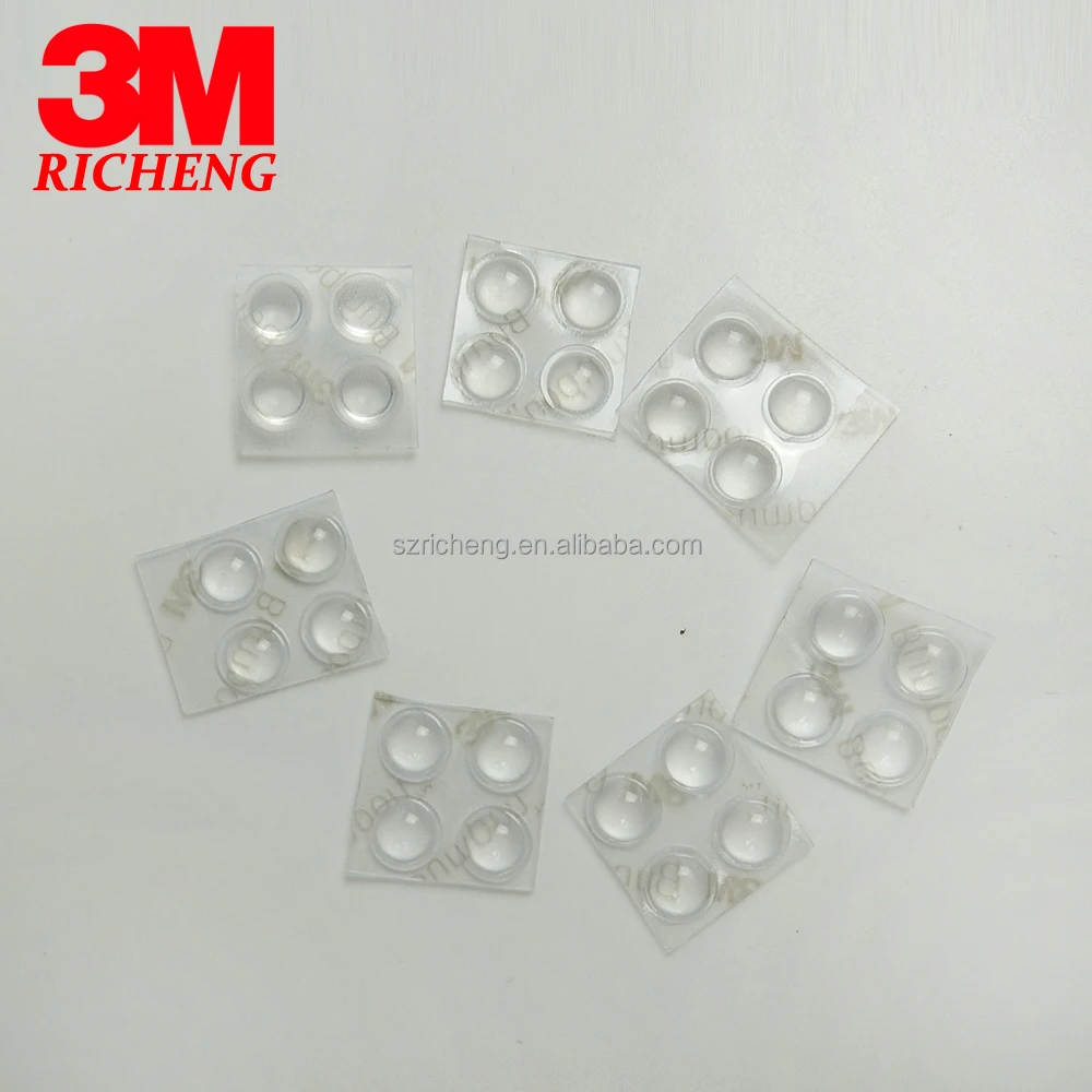 3M Original Clear Gasket Furniture Antislip Bumper Protective Products Silicone Pad Size 11.2mm*5.1mm SJ5302 3000 Pcs