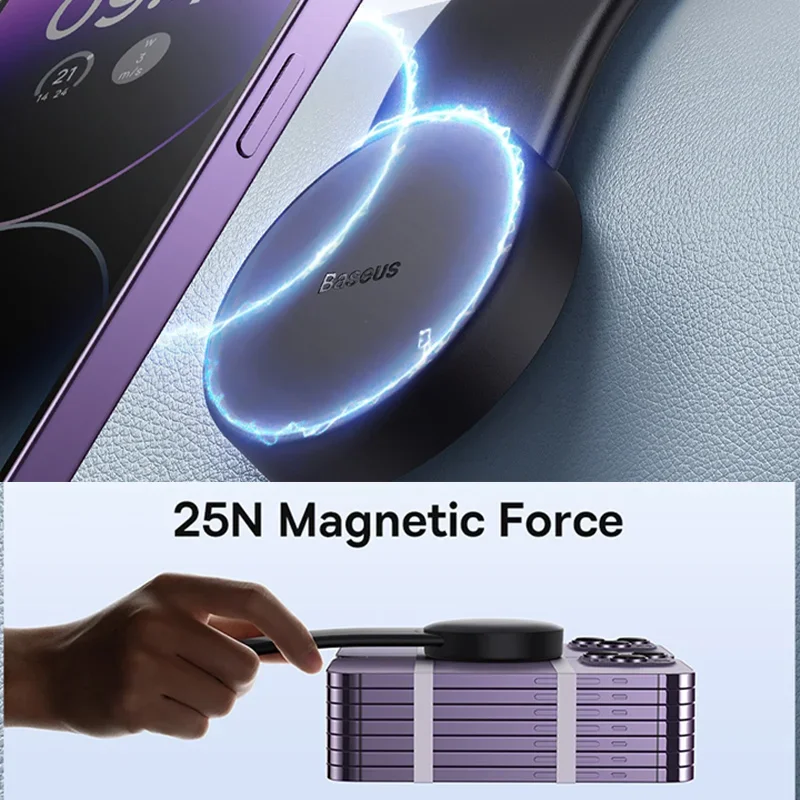 

Magnetic Car Phone Holder Stand Foldable Mount for iPhone 12 13 14 Pro Max Samsung S23 Base para celular carro Iphone car holder