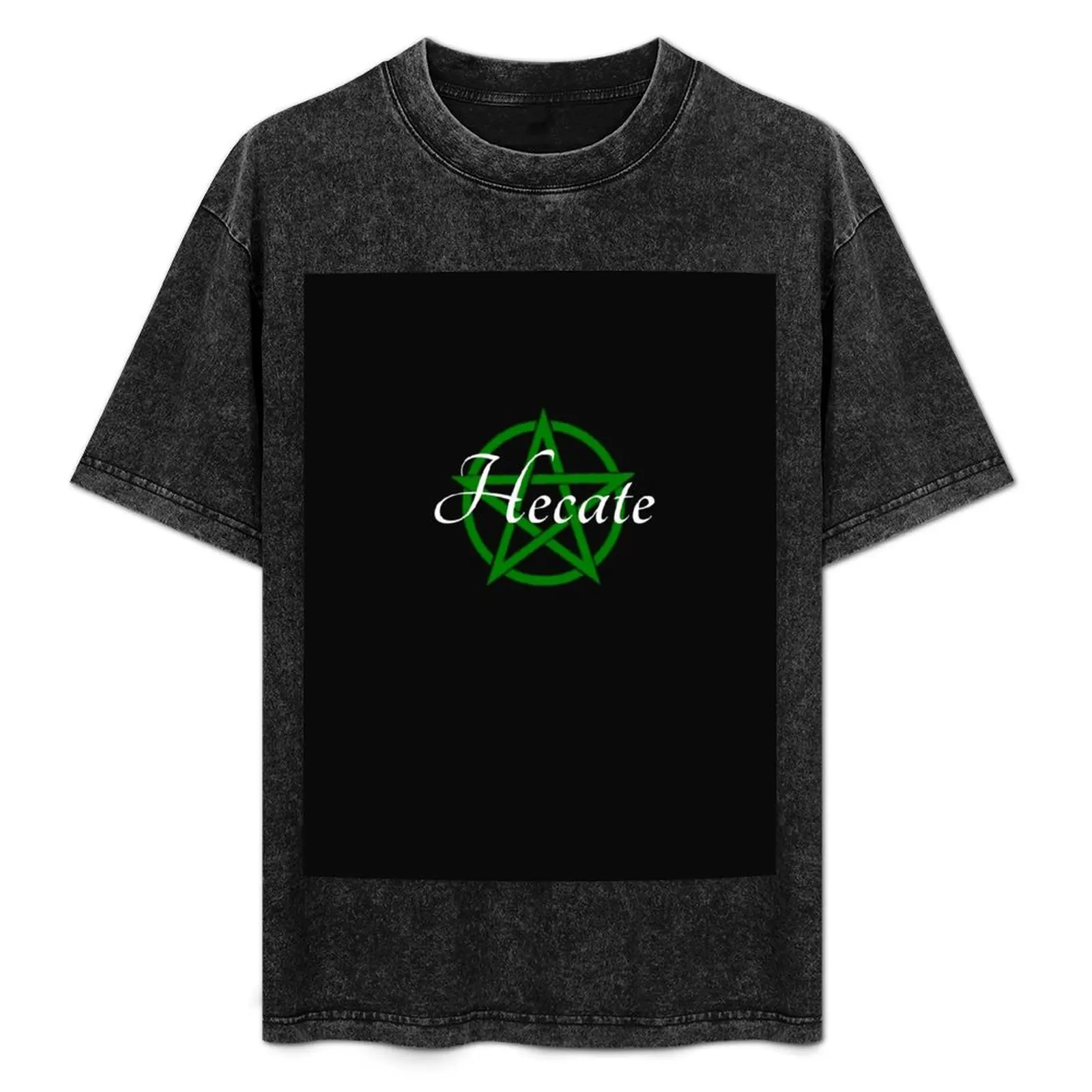 Hecate, Hekate Goddess Witch Witchcraft, Halloween T-Shirt korean fashion tees customs oversize t-shirts man Men's t shirts