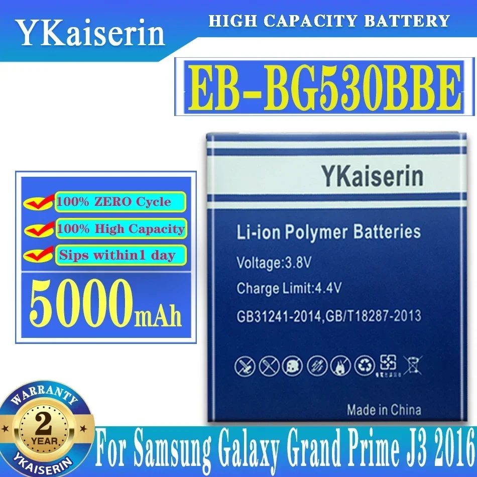 EB-BG530BBE Battery For Samsung Galaxy Grand Prime J3 2016/ J5 2015 SM G530 G530H G530F J5 2015 SM G530 G530H G530F J500 J500F