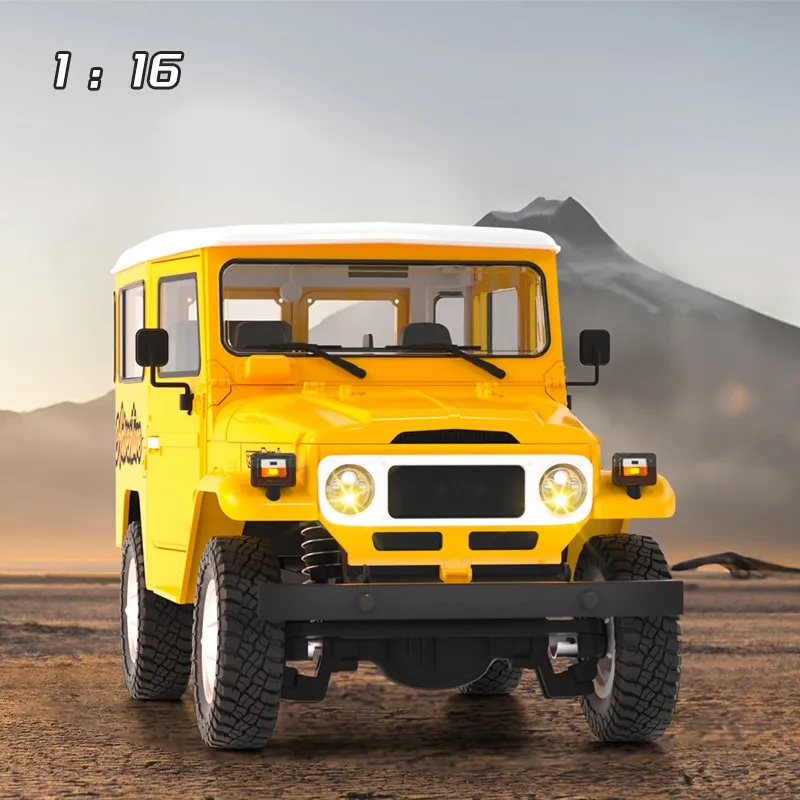 

4x4 HG FJ40 1/16 RC Off-road Vehicles Electric Crawler Car Radio Control Light Sound Model Toys for Boys Gifts TH23354-SMT5