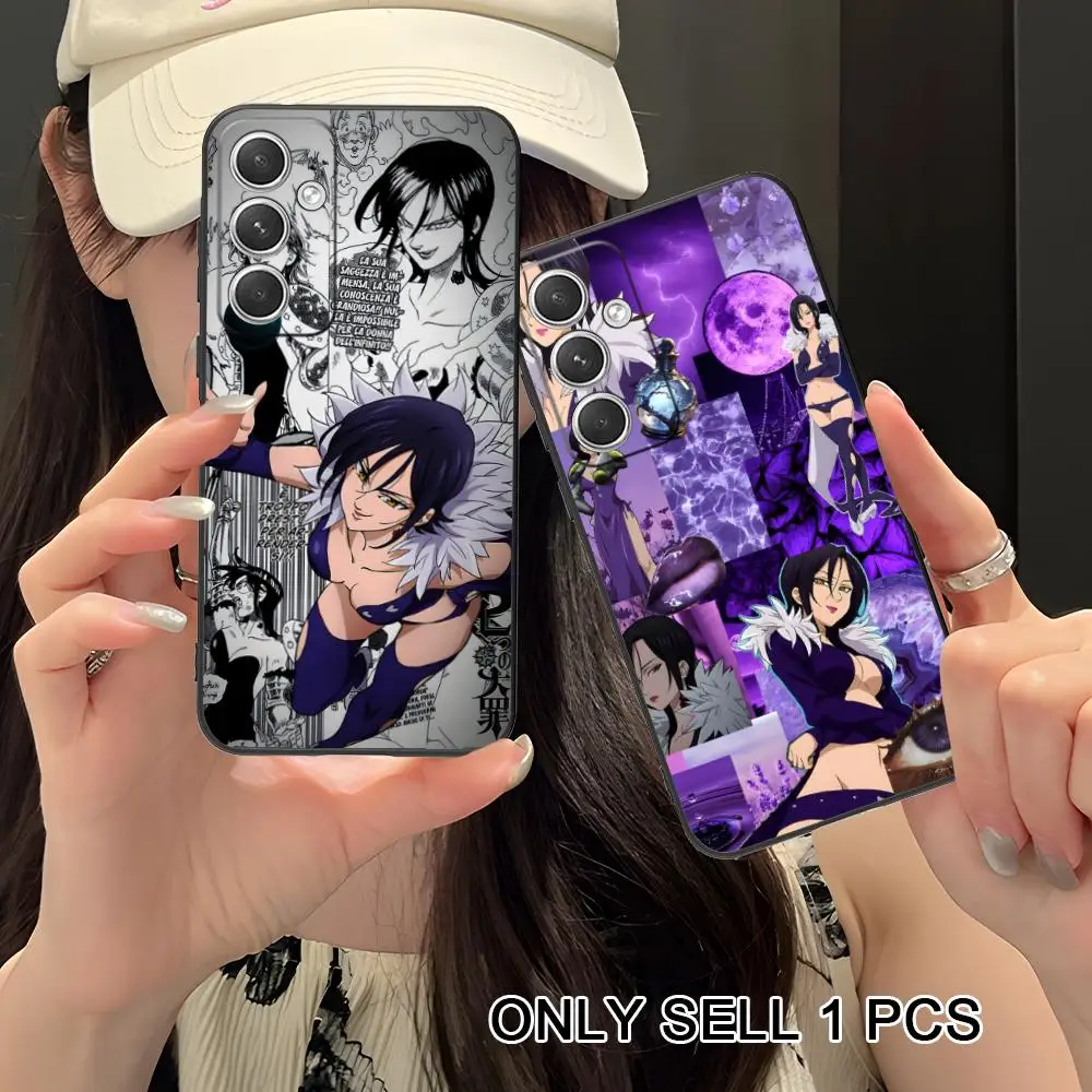 Seven Deadly Sins Merlin Phone Case for Samsung Galaxy S26 S25 S24 S23 S22 S21 S20 Note20 Plus FE Ultra Soft Shockproof Cover - view 4