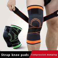 1PC Essential sports protection tool, bandage-type compression knee pads, protective design,breathable fabric design,easy to use