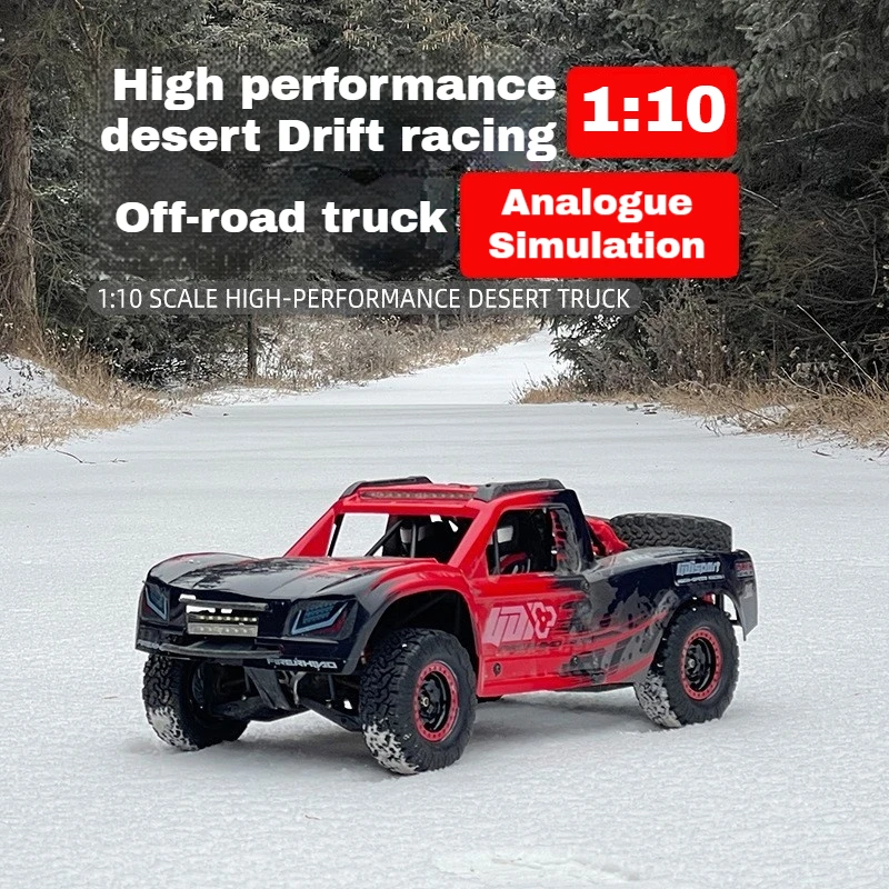 1:10 All-Terrain Desert Off-Road Truck Ud1002se Brushless Splash-Proof Rear Drive Racing Drift Off-Road Model Remote Control Car