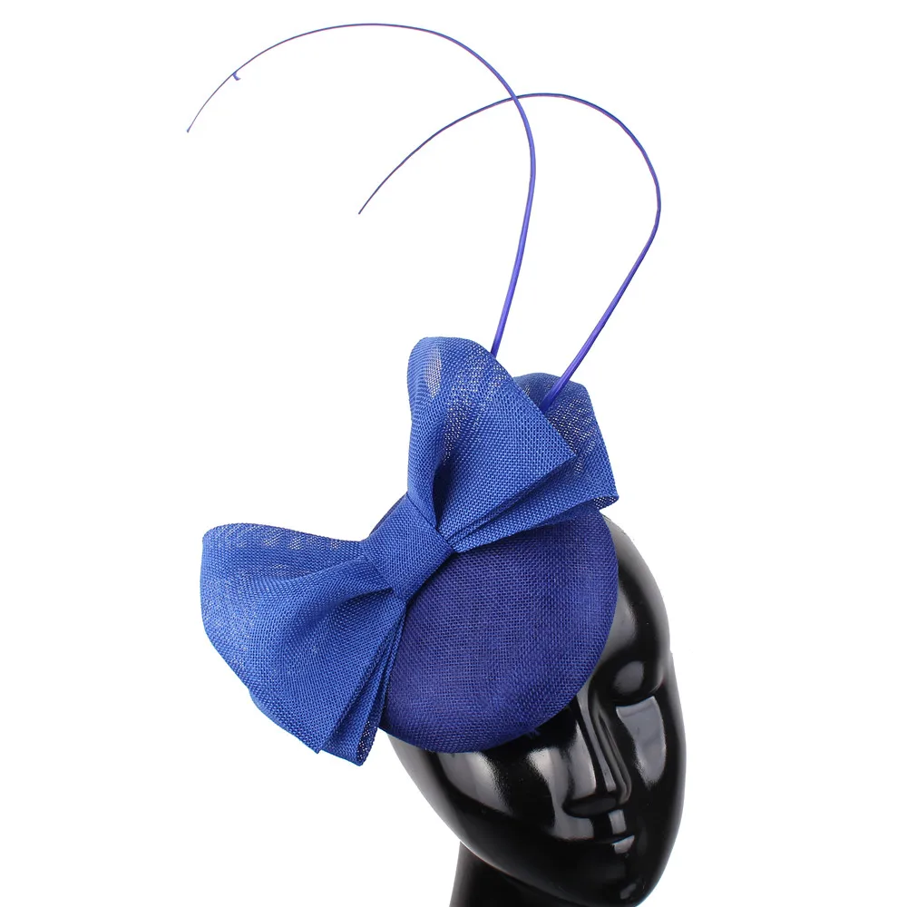 Eleganter Damen-Fascinator für Hochzeitsgäste, Erwachsenen-Party-Kopfbedeckung, Polyester-Brautkopfschmuck SYF127 Haaraccessoires – Detail 4