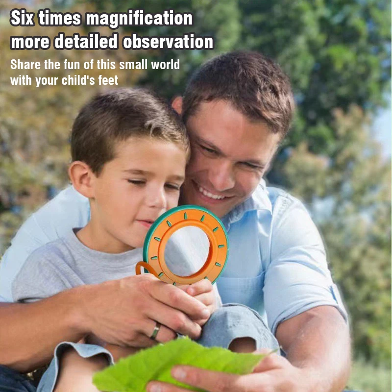Kit explorador infantil con prismáticos y red para mariposas - imagen 3