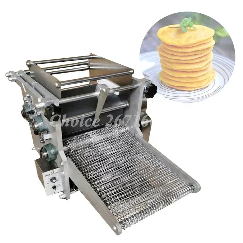 Commercia Multifunctional Tortilla Roti Maker Corn Tortilla Machine Pancake Machine Automatic Dumpling Wrapper Making Machine