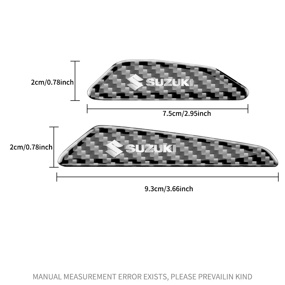 4 قطعة مصد للسيارات المضادة للتصادم قطاع باب السيارة خدش حامي ملصقات لسوزوكي جراند فيتارا بالينو SX4 سويفت جيمي الساموراي