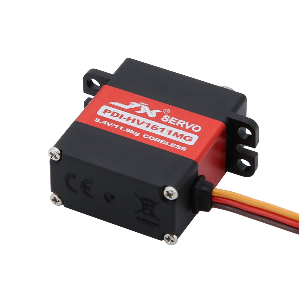 JX PDI-HV1611MG Micro Servo 11KG Digital Servo Metal Gear Coreless Motor 8.4V 0.07S for RC Cars Helicopter Crawler (1/2/4PCS)