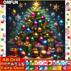 HOMFUN Fairy Dust AB 5D DIY Full Diamond Embroidery