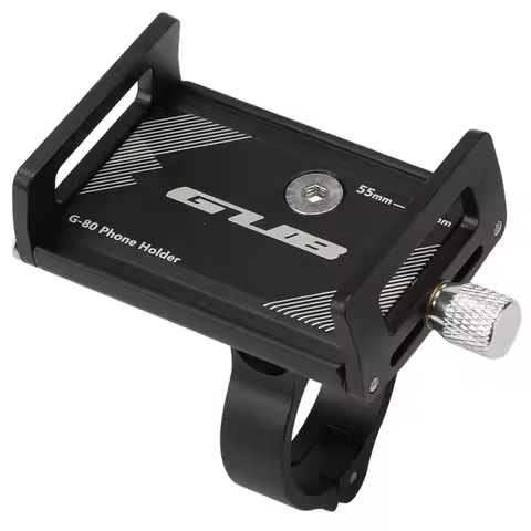 Bicycle Mount Phone Holder Aluminum Alloy Motorcycle Phone Mount Electric Scooter Phone Holder for 2.16 To 3.93 in Smartphone