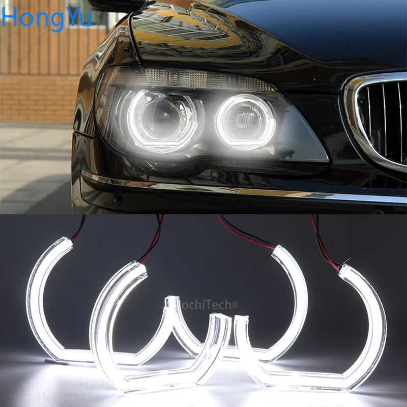 

Excellent DTM Style Ultra bright led Angel Eyes halo rings DRL For BMW E66 E65 Facelift 750I 760i 750Li 760Li 2006 2007 2008