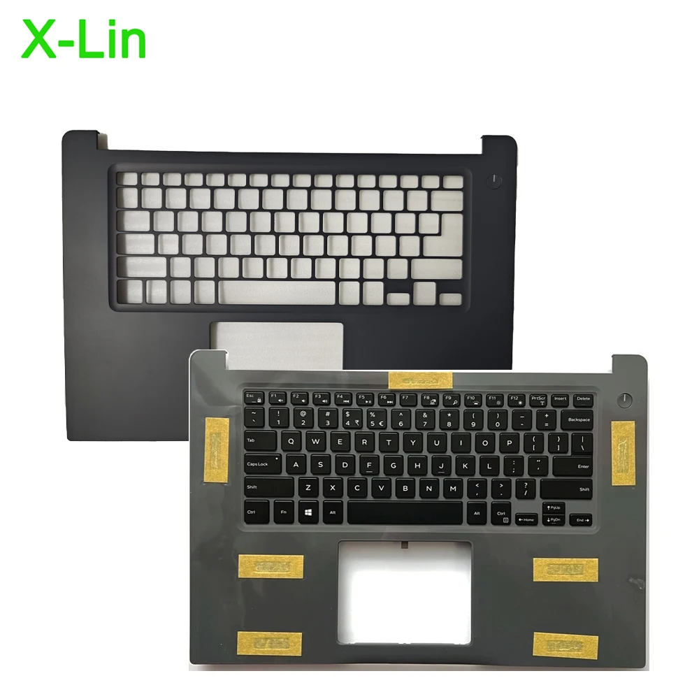 

For Dell inspiron 15 7000 7560 7572 laptop Upper cover palm rest case backlight keyboard 0M24GV