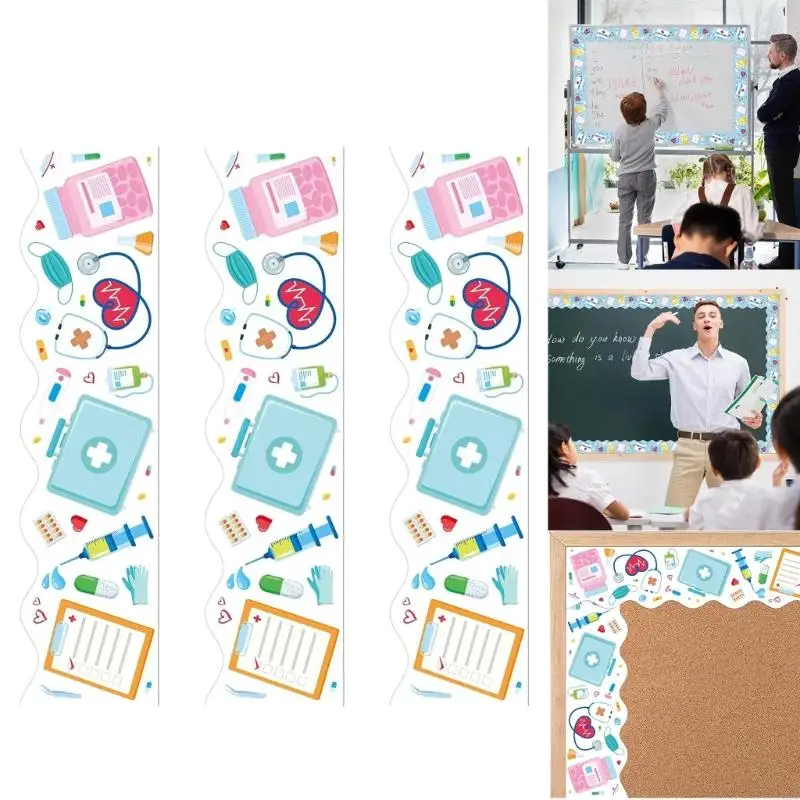 2025 NEW 59FT LING NARDES Borders Trim Wall Sticker Healthcare Synder Borders Sticker