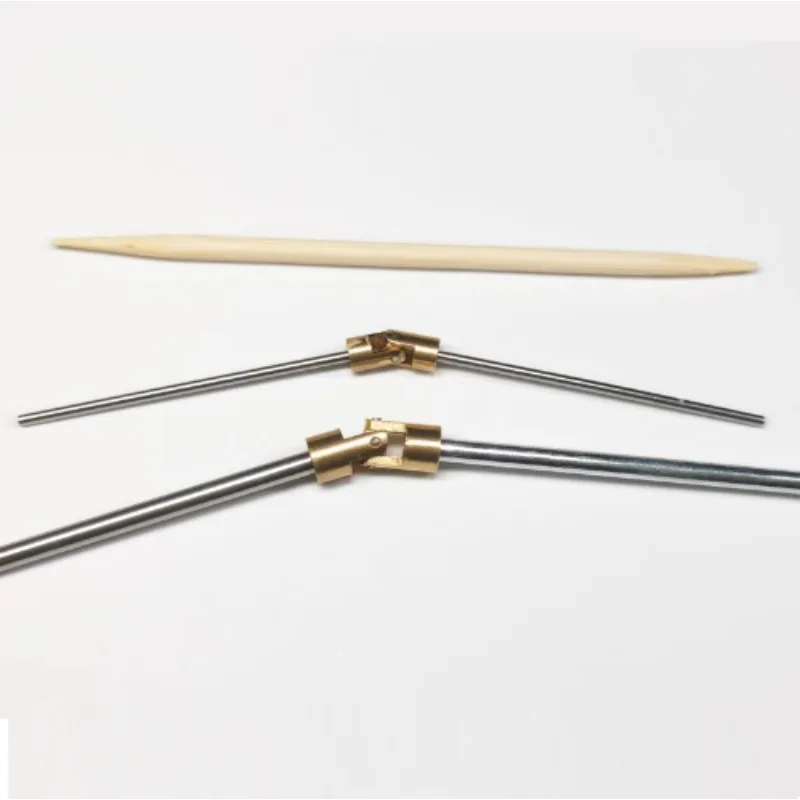 

1mm/2mm Precision Universal Joint Micro Coupling Coupling Connector Brass Connecting Rod Model Static Modification