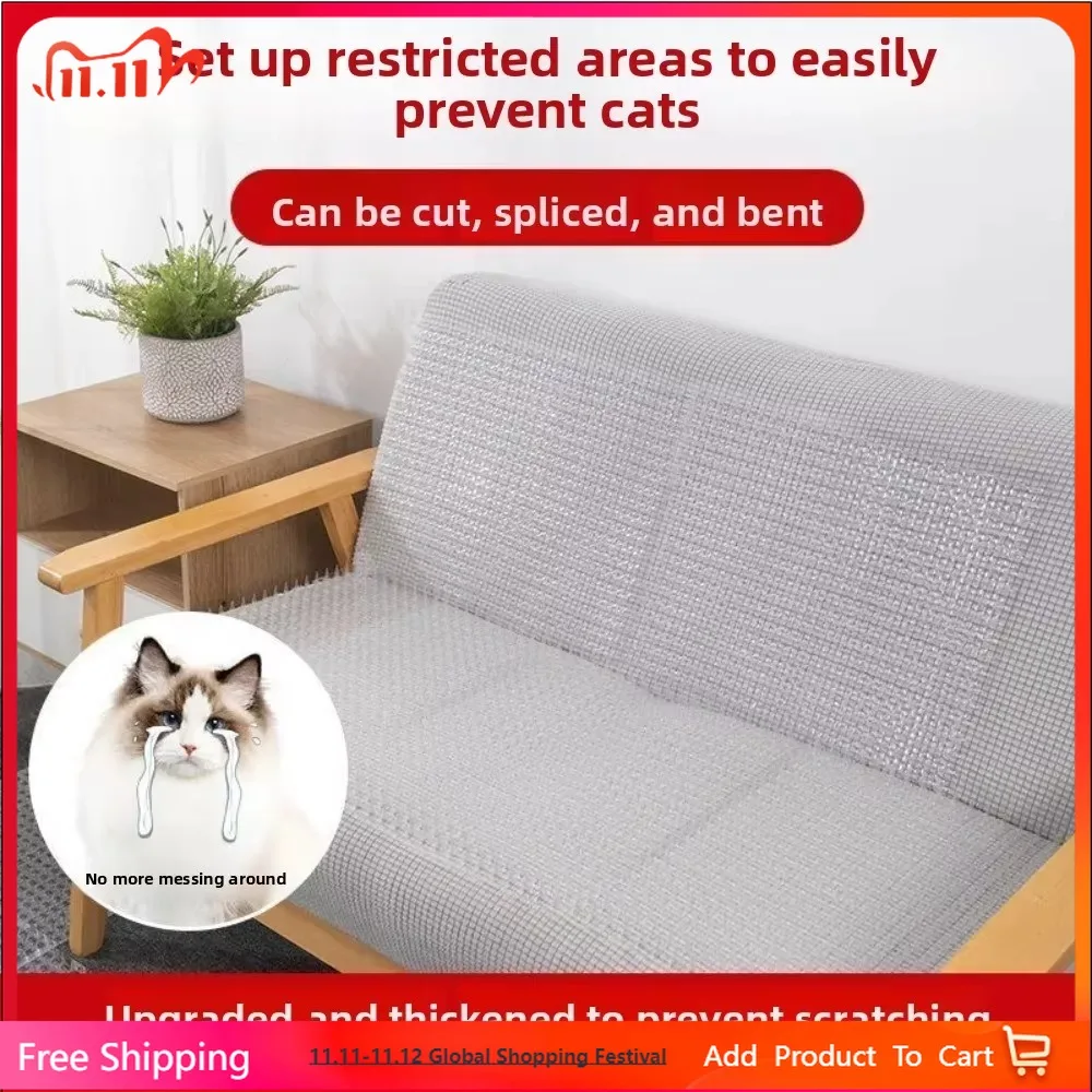 

1PC Anti-Bird Plastic Repeller Spikes Fence Wall for Cat Pigeon Squirrel - Outdoor Garden Animal Deterrent