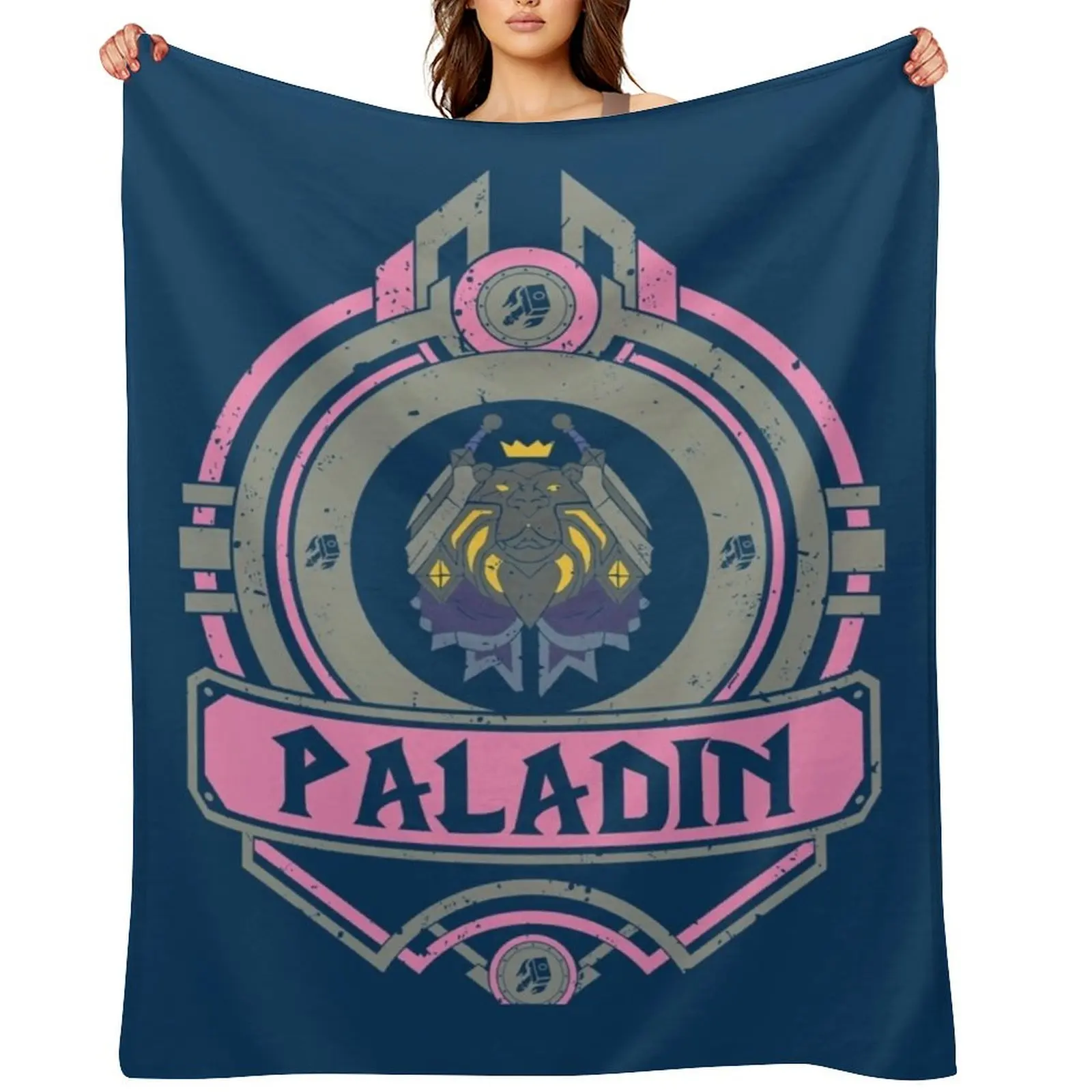 

PALADIN CREST Throw Blanket decorative Sofa Quilt Stuffeds Summer Blankets