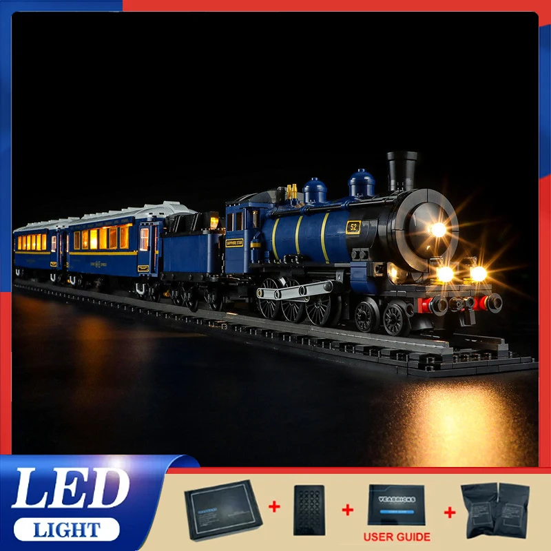 

Diy LED Light Kit For LEGO 21344 The Orient Express Train (Only LED Light,Without Blocks Model )