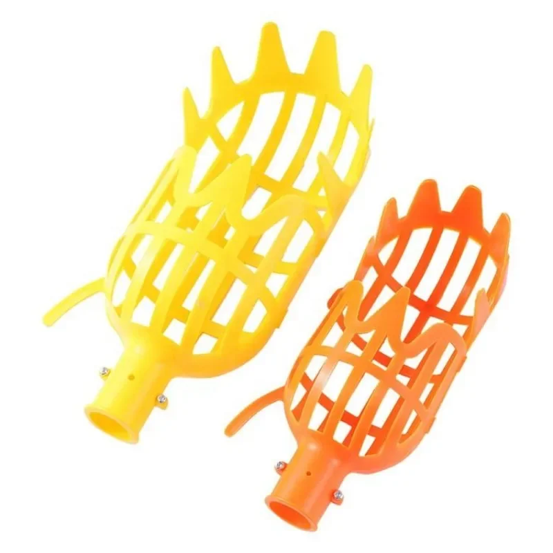 Garden Basket Fruit Picker Head Plastic Fruit Picking Tool High-altitude Fruit Picker Picking Loquat Picking Bayberry Tool