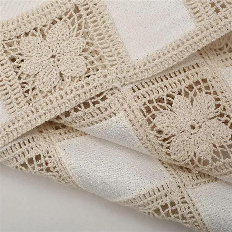 Strand Hook 3d Flower Lace Embroidered Fabric Autumn Winter Women\'s Dress Bag Diy Sewing Fabric