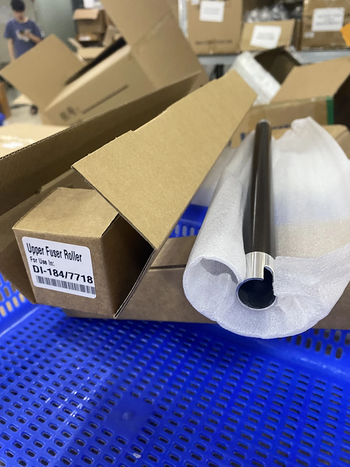 

2X A0XX-5602 Верхний верхний нагревательный ролик фьюзера для Konica Minolta bizhub 164 184 185 7718