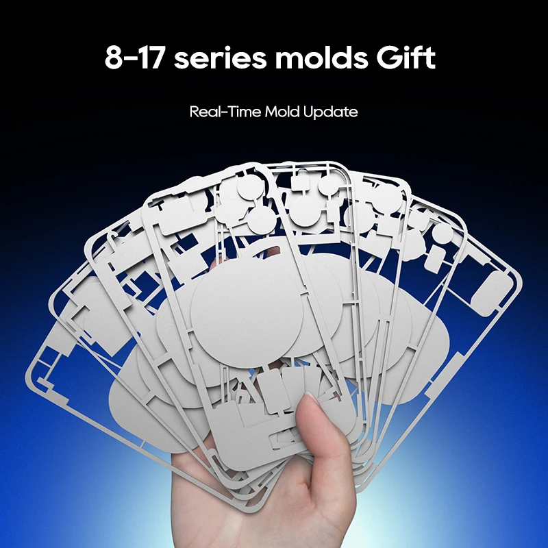 ماكينة شاشة ليزر Xwitzeal V8MINI لهاتف iPhone 8-17 Series حامل شاشة/غطاء خلفي زجاجي/إزالة الكاميرا مع أدوات إصلاح الهاتف #4