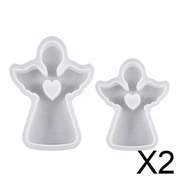 

Silicone Mold for Candles Angel Sculpture DIY Resin Soap Making Miniature Easter Craft Home Ornament