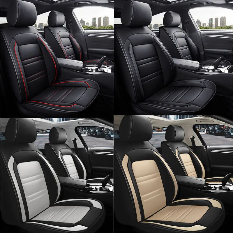 5-Seat Front Rear Full Set Cushion Pad For Mercedes-Benz Leather Car Seat Covers