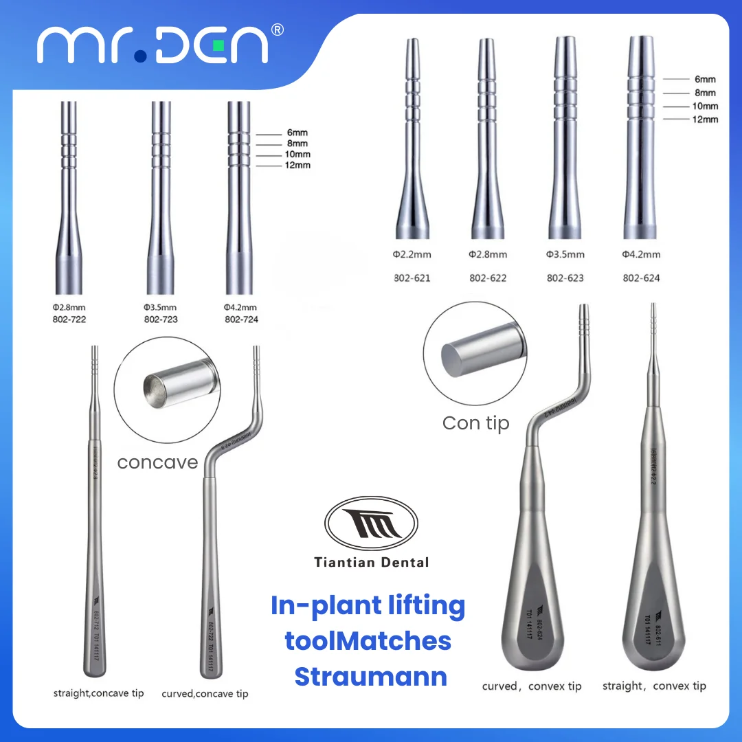 High Quality TianTian Dental Internal Lifting Instrument Matching For Straumann Maxillary Sinus Lifting Bone Extrusion