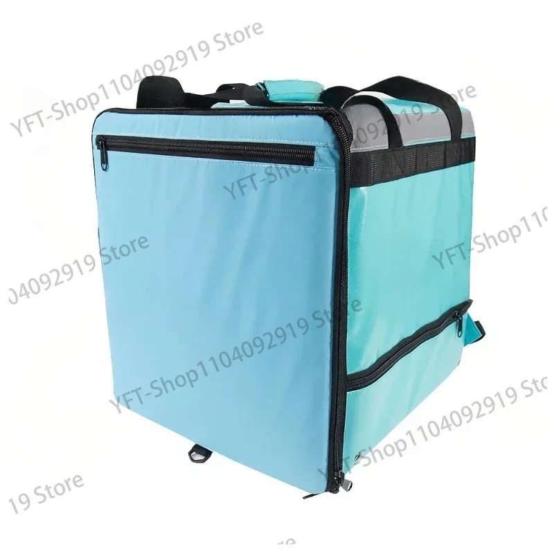 

Double-Shoulder Takeaway Insulated Bag Fast Food Pizza Takeout Cabinet Ice Waterproof Refrigerated Ice Pack Lunch Backpack