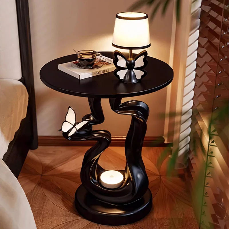 مصمم الشمال طاولة جانبية الخدمة الجمالية الديكور كتب طاولة جانبية ألبوم صور الدائمة Couchtisch أثاث غرفة المعيشة