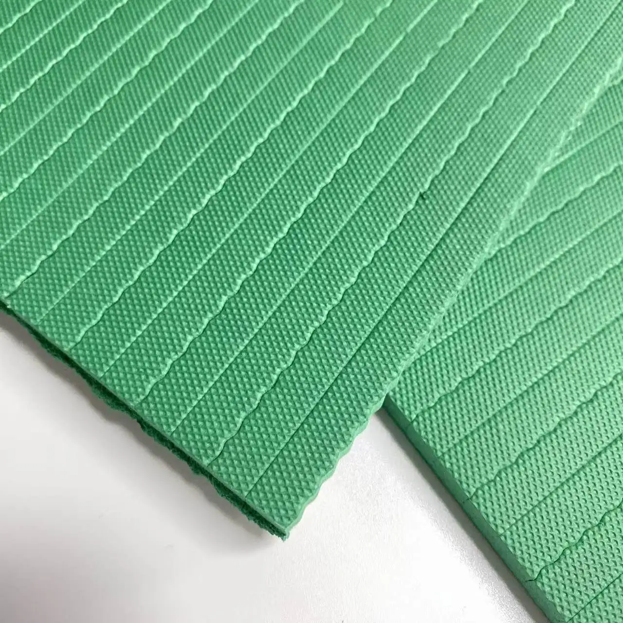 Knife plate elastic pad 50-55 degrees green die-cutting elastic pad printing factory die-cutting indentation