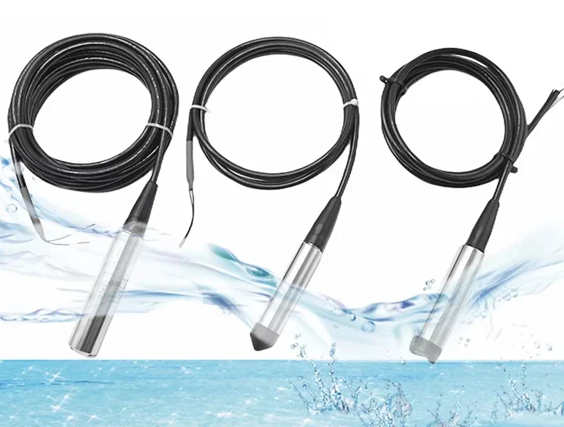 4-20ma Liquid Level Transmitter tank Water Level Sensor Put in Water Level Gauge