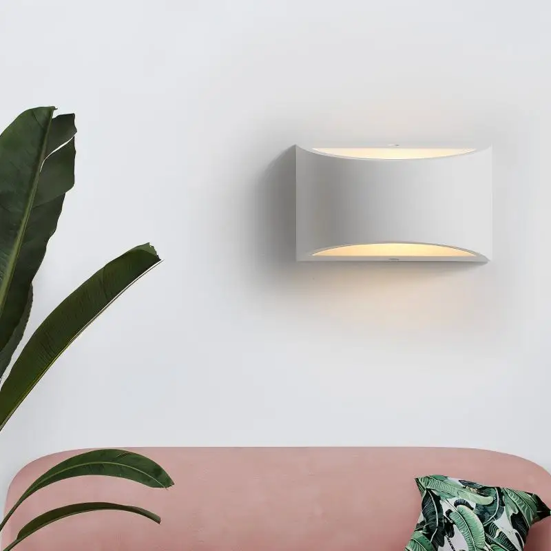 

Светодиодные настенные светильники 7 Вт, алюминий, спальня, гостиная, крыльцо вверх и вниз, современное настенное бра, внутреннее домашнее освещение, декоративное