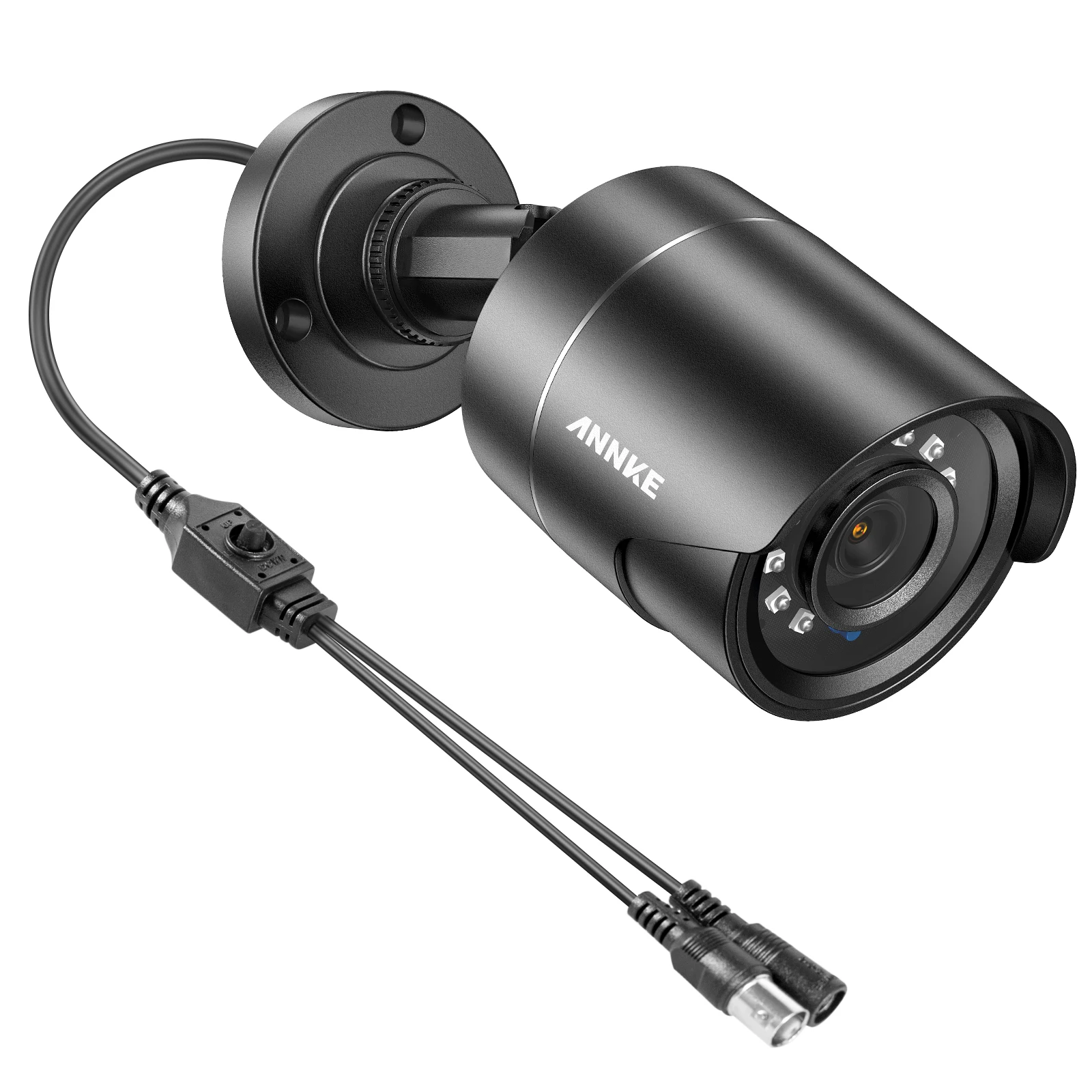 ANNKE 1080P 4-in-1 HD Analog-Überwachungskamera – AHD/TVI/CVI/CVBS umschaltbar, 3,6-mm-Objektiv, 66 Fuß IR-Nachtsicht, IP66 wetterfest, 3D DNR & Digital WDR