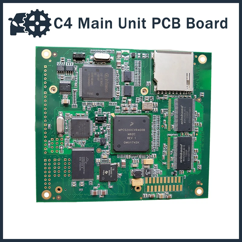 

S+++++ MB STAR C4 Main Unit PCB Board Full Chip SD Connect C4 PCB Board For Truck B-enz Car Diagnostic Tools