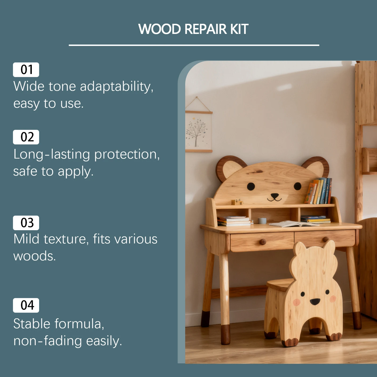 

2pcs 30ml Wood Floor Care Spray General purpose wood floor surface curing spray Wooden furniture polishing agent Home decors